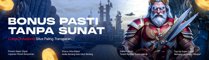 ASIAHOKI77 SITUS ANTI SCAM & BONUS TRANSPARAN